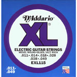 D'Addario Saitensatz E-Gitarre EXL 115 Nickel 011-049