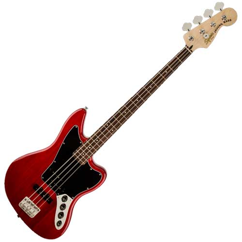 Fender Squier Vintage Modified Jaguar Bass Special crimson red