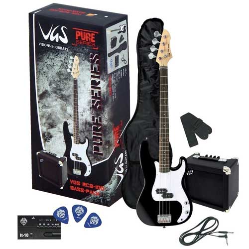 VGS RCB-100 Bass Pack E-Bass Starterset, black