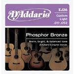 D'Addario Saitensatz für Westerngitarre EJ26 011-052